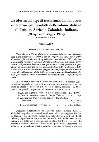 L'agricoltura coloniale organo dell'Istituto agricolo coloniale italiano e dell'Ufficio agrario sperimentale dell'Eritrea