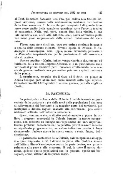 L'agricoltura coloniale organo dell'Istituto agricolo coloniale italiano e dell'Ufficio agrario sperimentale dell'Eritrea