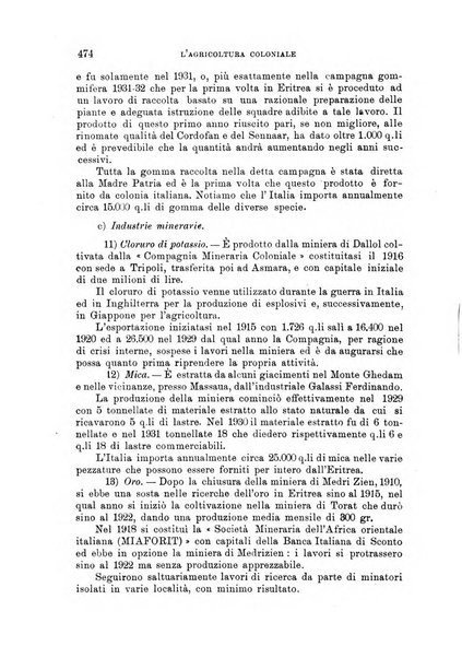 L'agricoltura coloniale organo dell'Istituto agricolo coloniale italiano e dell'Ufficio agrario sperimentale dell'Eritrea