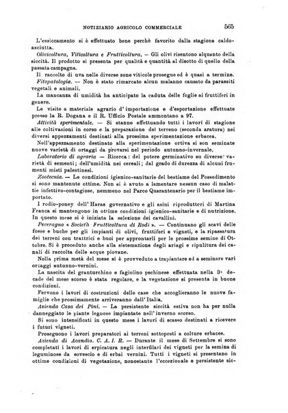 L'agricoltura coloniale organo dell'Istituto agricolo coloniale italiano e dell'Ufficio agrario sperimentale dell'Eritrea