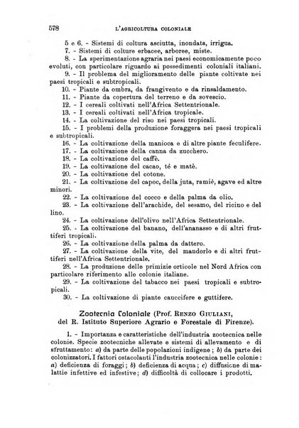 L'agricoltura coloniale organo dell'Istituto agricolo coloniale italiano e dell'Ufficio agrario sperimentale dell'Eritrea