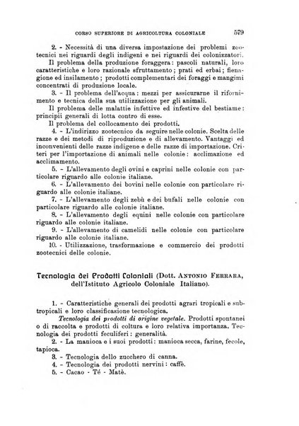 L'agricoltura coloniale organo dell'Istituto agricolo coloniale italiano e dell'Ufficio agrario sperimentale dell'Eritrea