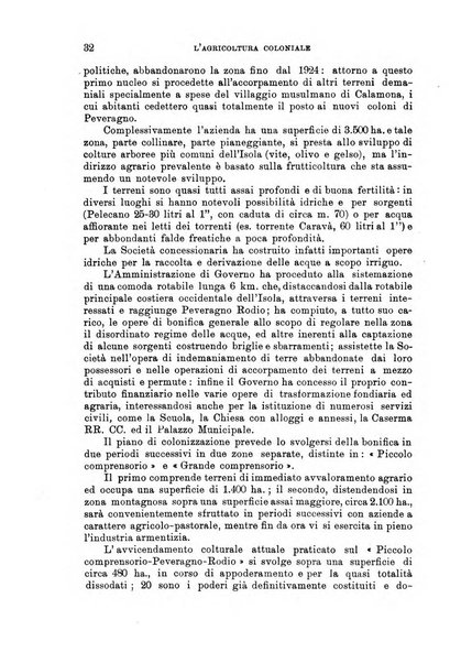 L'agricoltura coloniale organo dell'Istituto agricolo coloniale italiano e dell'Ufficio agrario sperimentale dell'Eritrea