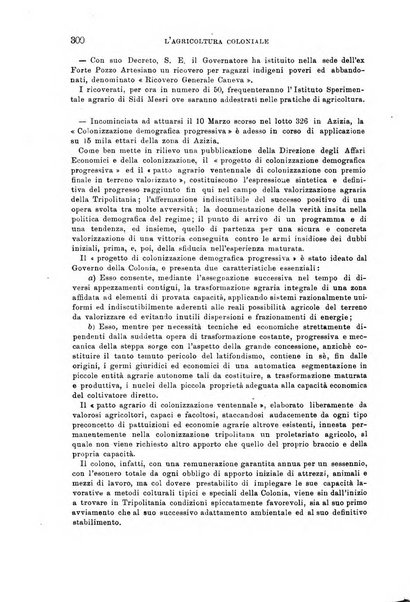 L'agricoltura coloniale organo dell'Istituto agricolo coloniale italiano e dell'Ufficio agrario sperimentale dell'Eritrea