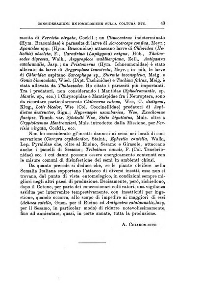 L'agricoltura coloniale organo dell'Istituto agricolo coloniale italiano e dell'Ufficio agrario sperimentale dell'Eritrea