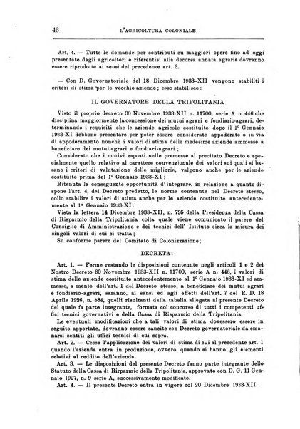 L'agricoltura coloniale organo dell'Istituto agricolo coloniale italiano e dell'Ufficio agrario sperimentale dell'Eritrea