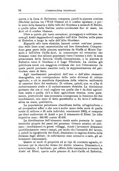 L'agricoltura coloniale organo dell'Istituto agricolo coloniale italiano e dell'Ufficio agrario sperimentale dell'Eritrea