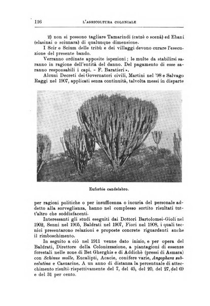 L'agricoltura coloniale organo dell'Istituto agricolo coloniale italiano e dell'Ufficio agrario sperimentale dell'Eritrea