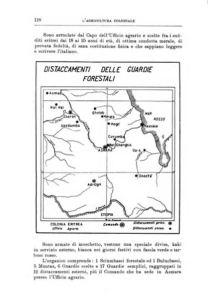 L'agricoltura coloniale organo dell'Istituto agricolo coloniale italiano e dell'Ufficio agrario sperimentale dell'Eritrea