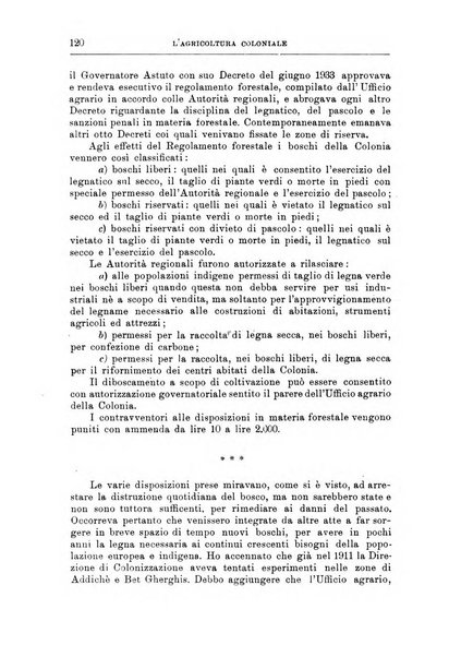 L'agricoltura coloniale organo dell'Istituto agricolo coloniale italiano e dell'Ufficio agrario sperimentale dell'Eritrea