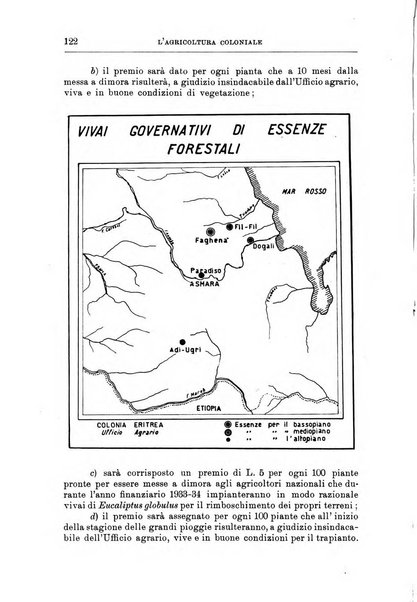 L'agricoltura coloniale organo dell'Istituto agricolo coloniale italiano e dell'Ufficio agrario sperimentale dell'Eritrea