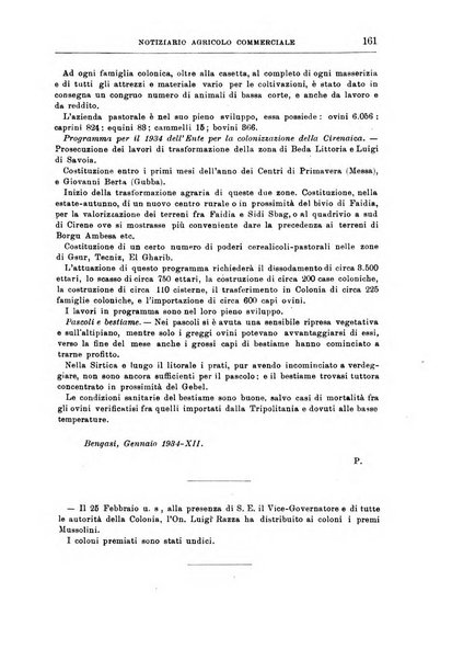 L'agricoltura coloniale organo dell'Istituto agricolo coloniale italiano e dell'Ufficio agrario sperimentale dell'Eritrea