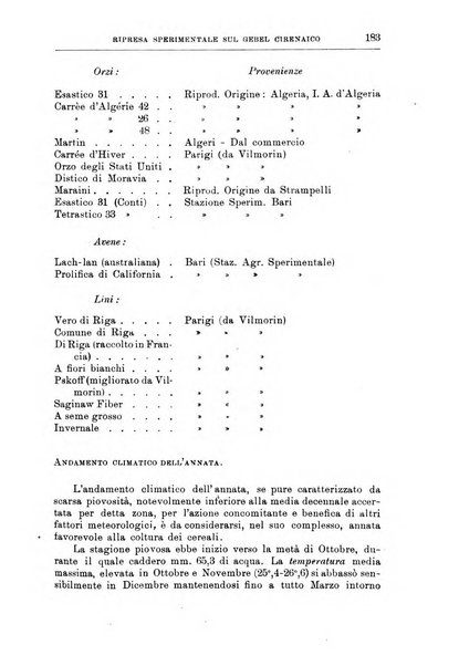 L'agricoltura coloniale organo dell'Istituto agricolo coloniale italiano e dell'Ufficio agrario sperimentale dell'Eritrea