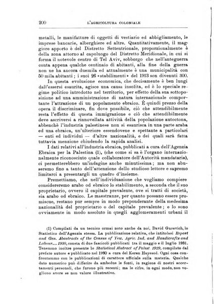 L'agricoltura coloniale organo dell'Istituto agricolo coloniale italiano e dell'Ufficio agrario sperimentale dell'Eritrea