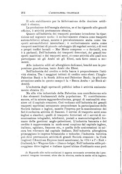 L'agricoltura coloniale organo dell'Istituto agricolo coloniale italiano e dell'Ufficio agrario sperimentale dell'Eritrea