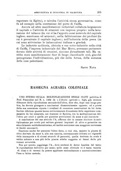 L'agricoltura coloniale organo dell'Istituto agricolo coloniale italiano e dell'Ufficio agrario sperimentale dell'Eritrea