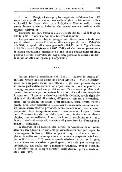 L'agricoltura coloniale organo dell'Istituto agricolo coloniale italiano e dell'Ufficio agrario sperimentale dell'Eritrea