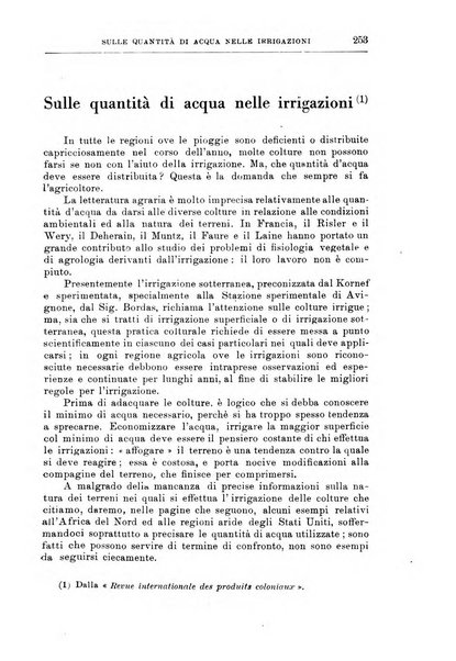 L'agricoltura coloniale organo dell'Istituto agricolo coloniale italiano e dell'Ufficio agrario sperimentale dell'Eritrea