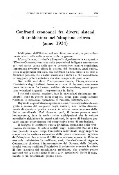 L'agricoltura coloniale organo dell'Istituto agricolo coloniale italiano e dell'Ufficio agrario sperimentale dell'Eritrea