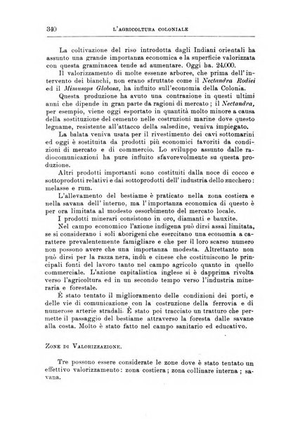 L'agricoltura coloniale organo dell'Istituto agricolo coloniale italiano e dell'Ufficio agrario sperimentale dell'Eritrea