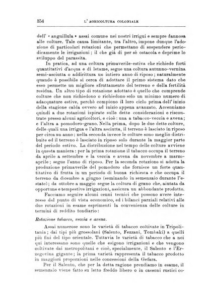 L'agricoltura coloniale organo dell'Istituto agricolo coloniale italiano e dell'Ufficio agrario sperimentale dell'Eritrea