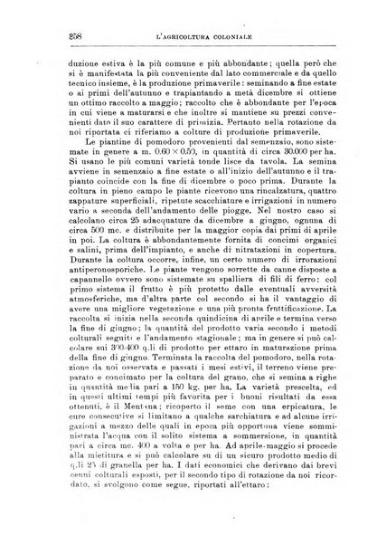 L'agricoltura coloniale organo dell'Istituto agricolo coloniale italiano e dell'Ufficio agrario sperimentale dell'Eritrea