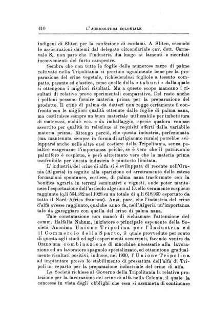 L'agricoltura coloniale organo dell'Istituto agricolo coloniale italiano e dell'Ufficio agrario sperimentale dell'Eritrea