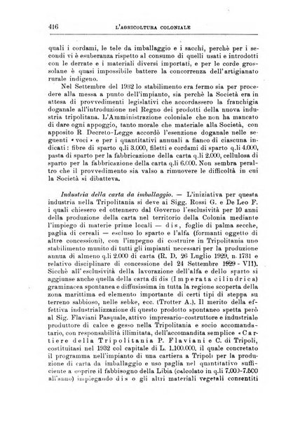 L'agricoltura coloniale organo dell'Istituto agricolo coloniale italiano e dell'Ufficio agrario sperimentale dell'Eritrea