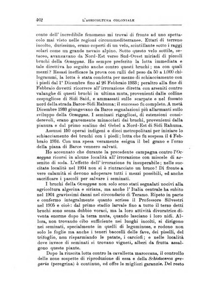 L'agricoltura coloniale organo dell'Istituto agricolo coloniale italiano e dell'Ufficio agrario sperimentale dell'Eritrea