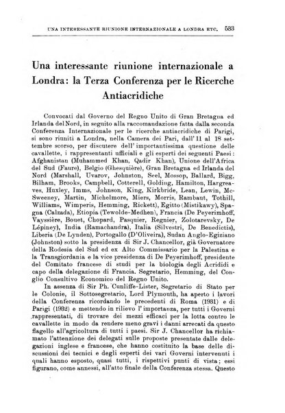 L'agricoltura coloniale organo dell'Istituto agricolo coloniale italiano e dell'Ufficio agrario sperimentale dell'Eritrea