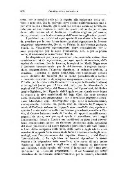 L'agricoltura coloniale organo dell'Istituto agricolo coloniale italiano e dell'Ufficio agrario sperimentale dell'Eritrea