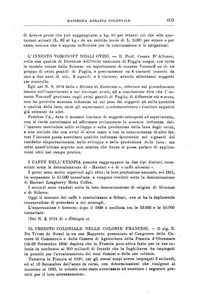 L'agricoltura coloniale organo dell'Istituto agricolo coloniale italiano e dell'Ufficio agrario sperimentale dell'Eritrea