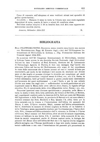 L'agricoltura coloniale organo dell'Istituto agricolo coloniale italiano e dell'Ufficio agrario sperimentale dell'Eritrea