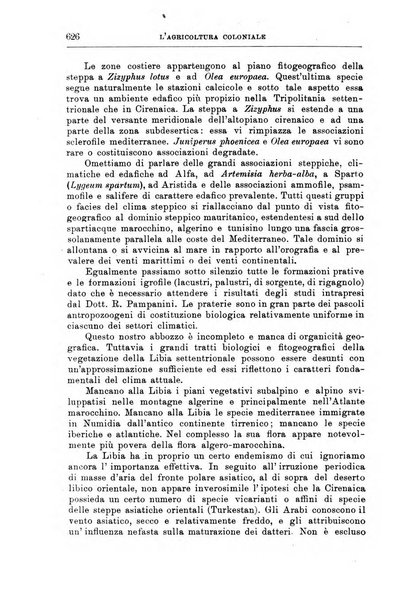 L'agricoltura coloniale organo dell'Istituto agricolo coloniale italiano e dell'Ufficio agrario sperimentale dell'Eritrea