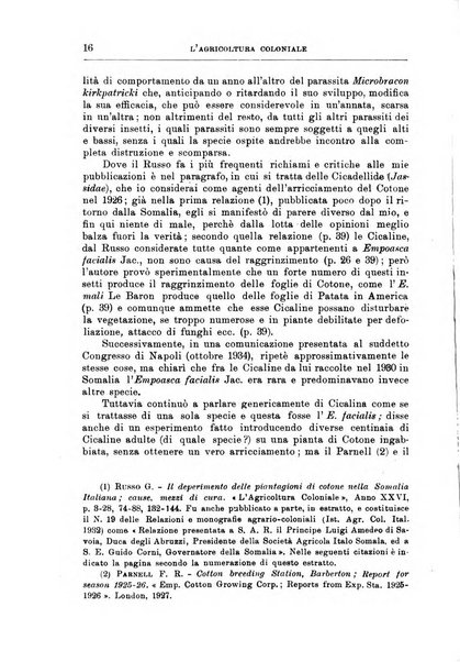 L'agricoltura coloniale organo dell'Istituto agricolo coloniale italiano e dell'Ufficio agrario sperimentale dell'Eritrea