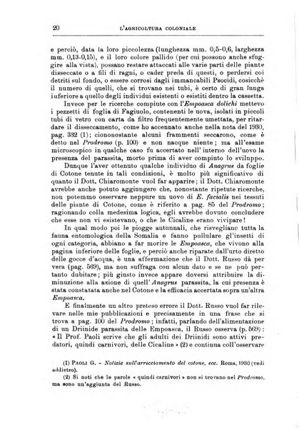 L'agricoltura coloniale organo dell'Istituto agricolo coloniale italiano e dell'Ufficio agrario sperimentale dell'Eritrea