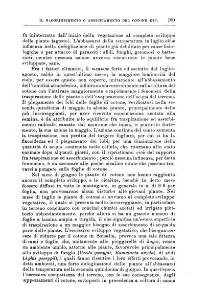 L'agricoltura coloniale organo dell'Istituto agricolo coloniale italiano e dell'Ufficio agrario sperimentale dell'Eritrea