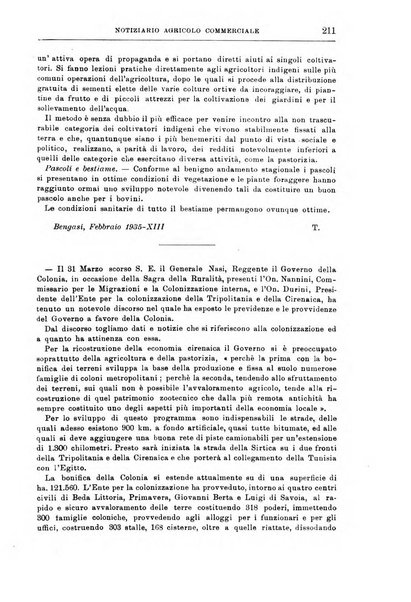 L'agricoltura coloniale organo dell'Istituto agricolo coloniale italiano e dell'Ufficio agrario sperimentale dell'Eritrea