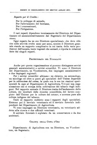 L'agricoltura coloniale organo dell'Istituto agricolo coloniale italiano e dell'Ufficio agrario sperimentale dell'Eritrea