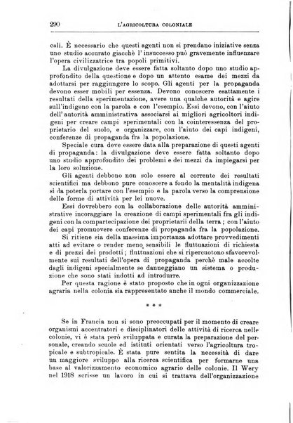 L'agricoltura coloniale organo dell'Istituto agricolo coloniale italiano e dell'Ufficio agrario sperimentale dell'Eritrea