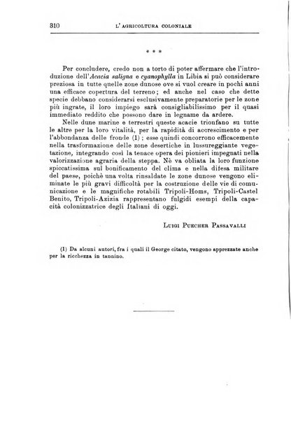 L'agricoltura coloniale organo dell'Istituto agricolo coloniale italiano e dell'Ufficio agrario sperimentale dell'Eritrea