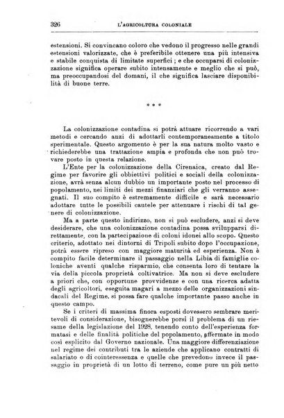 L'agricoltura coloniale organo dell'Istituto agricolo coloniale italiano e dell'Ufficio agrario sperimentale dell'Eritrea