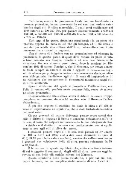 L'agricoltura coloniale organo dell'Istituto agricolo coloniale italiano e dell'Ufficio agrario sperimentale dell'Eritrea