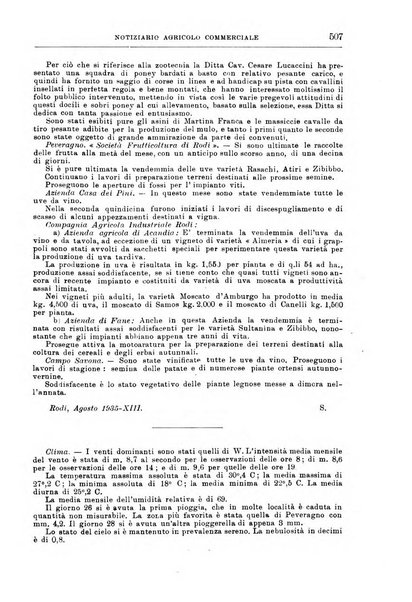 L'agricoltura coloniale organo dell'Istituto agricolo coloniale italiano e dell'Ufficio agrario sperimentale dell'Eritrea