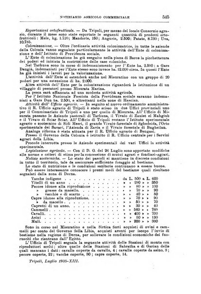 L'agricoltura coloniale organo dell'Istituto agricolo coloniale italiano e dell'Ufficio agrario sperimentale dell'Eritrea