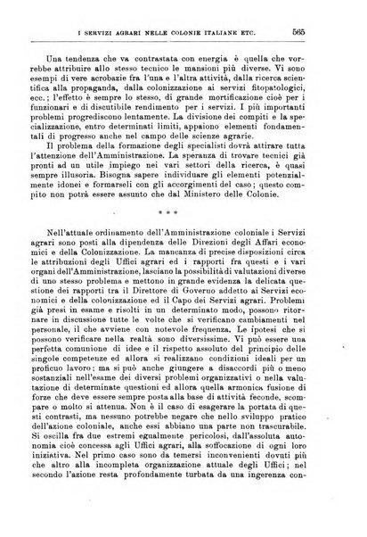 L'agricoltura coloniale organo dell'Istituto agricolo coloniale italiano e dell'Ufficio agrario sperimentale dell'Eritrea