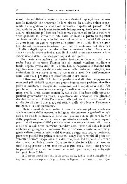 L'agricoltura coloniale organo dell'Istituto agricolo coloniale italiano e dell'Ufficio agrario sperimentale dell'Eritrea