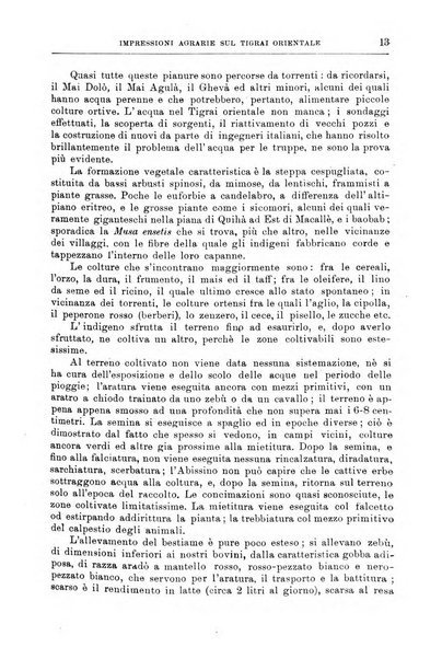 L'agricoltura coloniale organo dell'Istituto agricolo coloniale italiano e dell'Ufficio agrario sperimentale dell'Eritrea