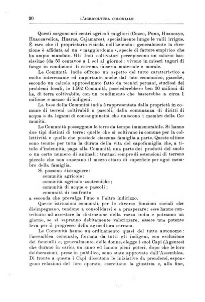 L'agricoltura coloniale organo dell'Istituto agricolo coloniale italiano e dell'Ufficio agrario sperimentale dell'Eritrea