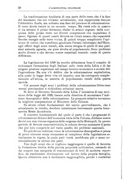 L'agricoltura coloniale organo dell'Istituto agricolo coloniale italiano e dell'Ufficio agrario sperimentale dell'Eritrea